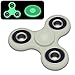 SMAZ LIFE Anti-Anxiety Fidget Spinner Toy Helps Focusings EDC Focus Toy for Kids & Adults - Best Stress Reducer Relieves ADHD Anxiety and Boredom Ceramic Cube Bearing Fluorescent Light