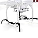 TELESIN Extended Landing Gear Protector Kit Lengthened Heightened Landing Skid for DJI Phantom 3 Quadcopter Accessories-Black