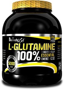 Biotech 100% l-glutamine, 240g (5999076203888)