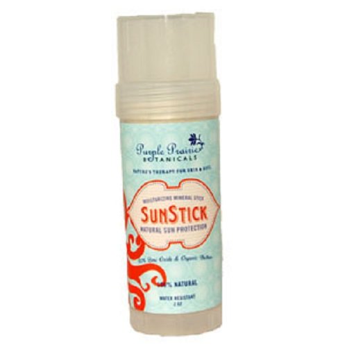 Purple Prairie SunStick SPF 30 100% Natural Sunscreen, 2 oz