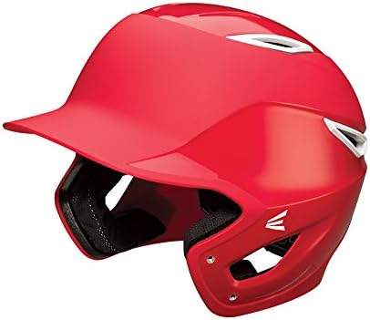 red batting helmet