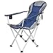 Best Choice Products Folding Deluxe Padded Reclining Camping Fishing Beach Chair With Portable Carrying Case