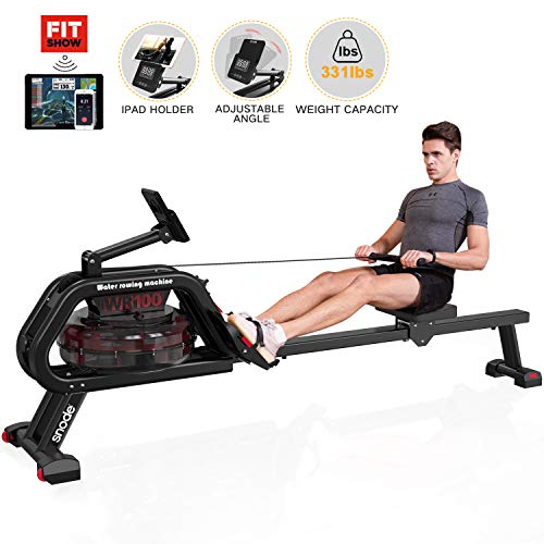 compact water rowing machine