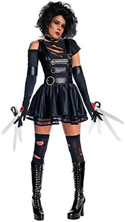 Womens Adult Miss Edward Scissorhands Halloween Fancy Dress Costume Outfit