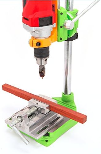 Hand Electric Drill Universal Holder Stand Stents Electric Tools 90 Angle Iron Base + 2.5" Vise Flat Pliers For DIY
