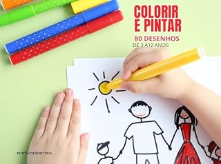 Livro 80 DESENHOS DE ANIMAIS PARA COLORIR