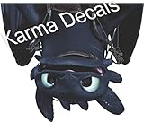 Toothless How to train your dragon Movie 3D Wall Decal Sticker