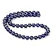 HAAMIIQII 45pcs 8mm Natural Lapis Lazuli Stone Beads Round Loose Gemstone Beads for Jewelry Making Strand 15 Inch