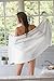 Aquis Microfiber Waffle Body Towel, White