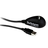 StarTech.com 5ft Desktop USB Extension Cable - A Male to A Female - 5 ft USB A to A Extension Cable - 5ft USB 2.0 Extension cord (USBEXTAA5DSK)