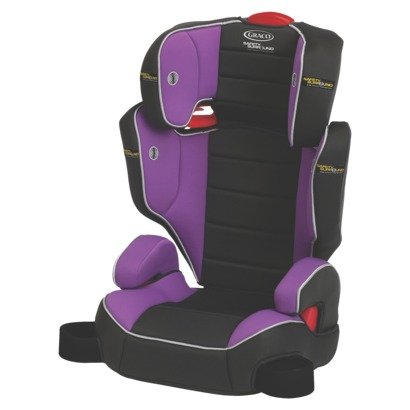 Graco Highback TurboBooster featuring Safety Surround - purple/gray