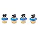 24 Marvel Black Panther Streets of Wakanda Cupcake Rings Party Supplies