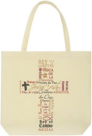 Amazon Co Jp At001 12個 イエスの名前 トートバッグ スペイン語 12個パック ホーム キッチン