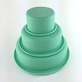 Silicone Mold Making, Silicone Mold Cake 3 Layers Cake Baking Mould Pan Pizza Non-stick Round Bakeware Kitchen Tool, Silicone Mold Chocolate