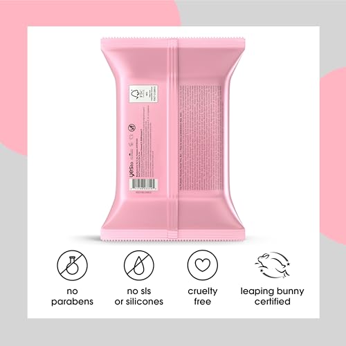 YES TO FACE WIPES FOR WOMEN AND MEN, REFRESHING FACIAL CLEANSING WIPES FOR USE AS A MAKE UP REMOVER, CLEANING, SOOTHING, WATERMELON (PACK OF 1)