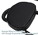 E-Most Detachable Driver Rider Backrest Sissy Bar Mount Set Rear Passenger Pad with Leather Back Rest Seat Pad Luggage Rack for 2014-2017 Yamaha Star Bolt XV950 XVS950