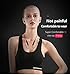 Bluetooth Headphones, Wireless Sports Earbuds Bluetooth 5.0, HiFi Bass Stereo Sweat-Proof Headphones with Microphone, Noise Canceling Headphones for Exercise, Running, Gym, (Black)thumb 4
