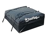 RoofBag Waterproof | Made in USA | 1 Year Warranty | Fits All Cars: with Side Rails, Cross Bars or No Rack | Rooftop Cargo Carrier Includes Heavy Duty Straps