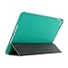 KHOMO Dual Series Ultra Slim Twill Green Cover with Auto Sleep Wake Feature for Apple iPad Mini 4th Generation Tablet (Mini4dualdarkgreen)