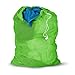 Honey-Can-Do LBG-01163 Mesh Laundry Bag with Drawstring, Green, 25-Inches L x 36-Inches H