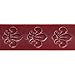 Yoption 5 Pieces Sealing Wax Sticks Set Without Wicks for Wax Seal Stamp (Dark Wine Red)