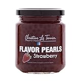 Christine Le Tennier Strawberry Flavor Pearls, 7oz Jar