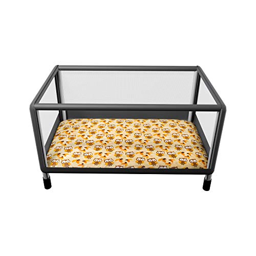 ALVABABY Pack n Play Baby Play Playard Sheets, 2pcs 100 Organic Cotton