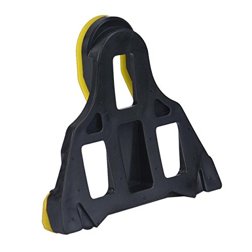 Muranba 2 x Bicycle Bike Self-Locking Pedal Cleats Set Yellow for Shimano SM-SH11 SPD-SL - Thumbnail 2