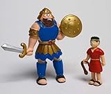 Toy - Action Figure - Beginners Bible - David And Goliath