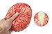 ONEDONE Soft Bloody Brain for Halloween Party Fake Human Brain Body Parts Horror Halloween Prop Pranks Stage Props Haunted House Decoration