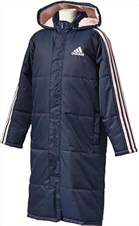 Amazon Co Jp Adidas アディダス Girls Ess ボアコート Duw11 Cg2243 1709 ジュニア キッズ 子供 子ども Cg2243 Colnvy アイシーp J150 スポーツ アウトドア