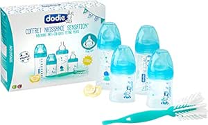 Dodie Sensation Newborn Package 4a Bottles 2x150ml 2x270ml Brush 1a Physiological Dummy 0 2a Months Baby Amazon Com