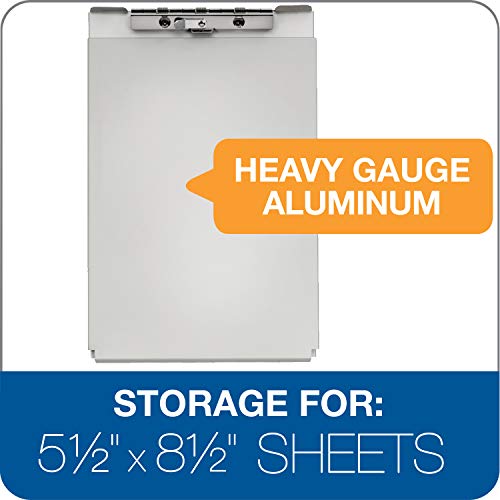 Adams Forms Holder, Aluminum, Bottom Hinge, 5.33 x 9.5 Inches, Silver