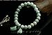 phitoon Natural Genuine Beads Jade Bracelet with Handmade A++ Natural Brave Troops Jade Pendant