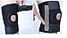 Lar DrOk Knee Brace,Breathable Neoprene Open Patella Knee Support,Non-Slip Adjustable Knee Sleeve with Straps - Injury Recovery Knee Brace Comfort One Size