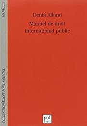 Manuel de droit international public