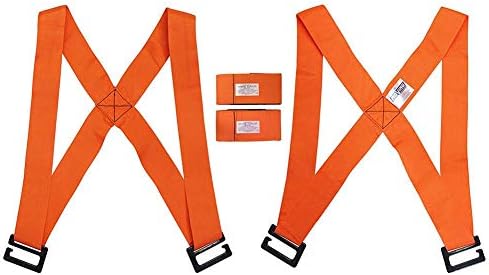 Lifting And Moving Straps - 2-Person Lifting And Moving System - Forearm Forklift Lifting Straps Furniture Moving Belt Ffor Furniture Appliances Heavy Objects Adjustable Straps