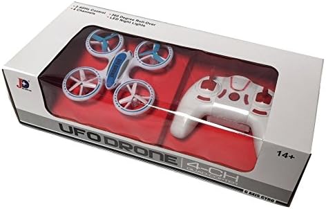 UFO Drone Quad-copter (Blue)