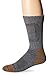 Carhartt Men's Big and Tall Merino Wool Comfort-Stretch Steel Toe Socks, Charcoal Heather, Shoe Size: 11-15
