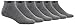 adidas Men's Athletic Cushioned Low Cut Socks (6-Pair)