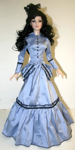 Bustle About Pattern for 22" American Model Printed