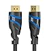 KabelDirekt – 3ft – 4K HDMI Cable (4K@120Hz & 4K@60Hz for a Stunning Ultra HD Experience – High Speed with Ethernet, Full Metal connectors, Blu-ray/PS4/PS5/Xbox Series X/Switch, Blue/Black)