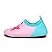 JIASUQI Baby Outdoor and Indoor Slip on Beach Walking Water Shoes for Swim River Pool,Starfish Pink 6-12 Months