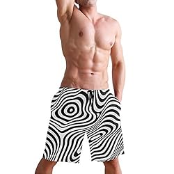 Aluy's boutique Men's Summer Cool Swim Trunks Quick