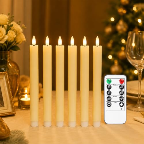 Tzgckui Flameless Candles Battery Operated Led