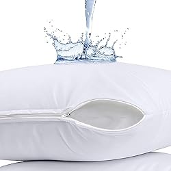 Utopia Bedding Waterproof Pillow Protector Zippered