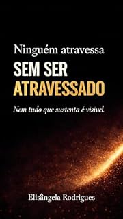 Livro Ninguém atravessa sem ser atravessado.: Nem tudo que sustenta é visível.