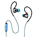 JLab Audio Fit2 Sport Wired Earbuds | Sport Fit with Customizable Memory Wire Earhook | IPX5 Waterproof & Sweatproof | C3 Sound with Titanium Drivers | Black & Blue