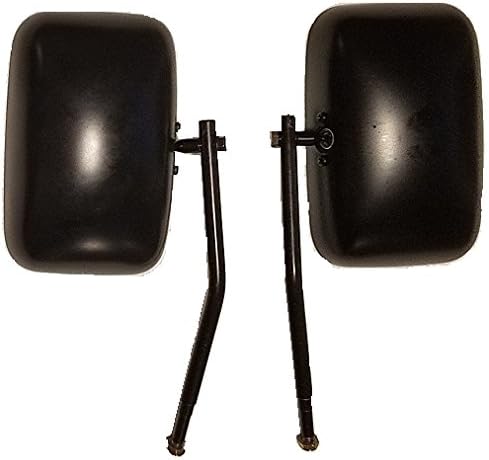 JustAddMud Jeep Wrangler Bolt-on Door Hinge Mirror (Universal Fit!)