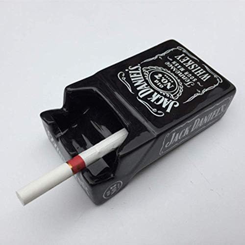 AAZX Car Ashtrays，Ceramic Ashtray，Cigarette Ashtray ，Poker Style Ceramics  Ashtray Living Room Office Bathroom Desk Ashtrays Ash Storage Tray Boxes  And Organizer Smoking-E 100X60X40Mm price in Saudi Arabia